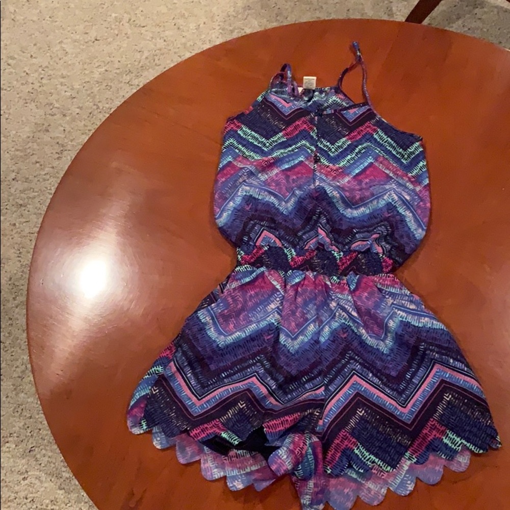 romper multicolored